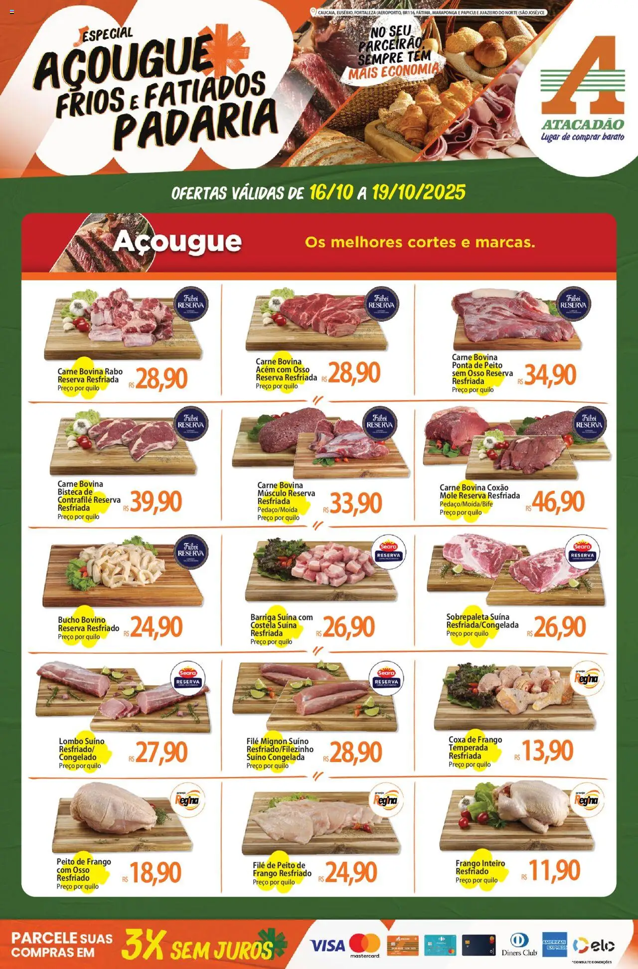 Atacadão folheto "Ofertas - CE" válido a partir de 16/10/2025 - número de página 1