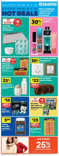 Preview of leaflet Weekly Flyer - AB from shop Real Canadian Superstore is valid from Nov 06, 2025