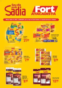 Pré-Visualização do folheto "Ofertas BRF" da loja Fort Atacadista válido a partir de 28/07/2025