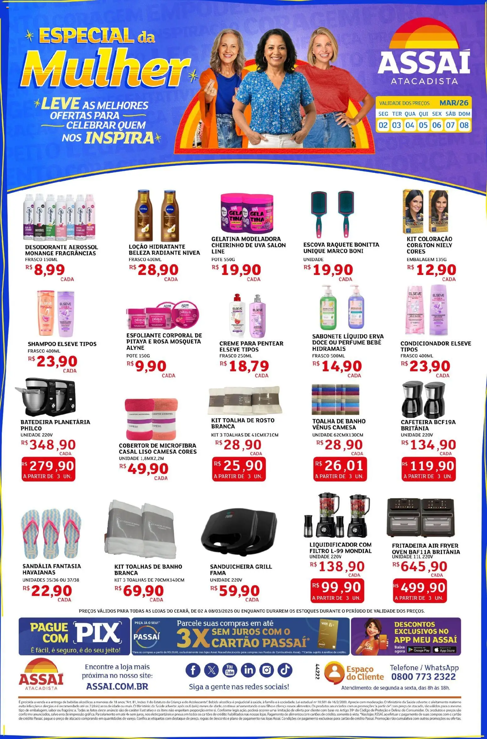 Pré-Visualização do folheto "Assaí Atacadista ofertas - CE" da loja Assaí Atacadista válido a partir de 05/03/2026