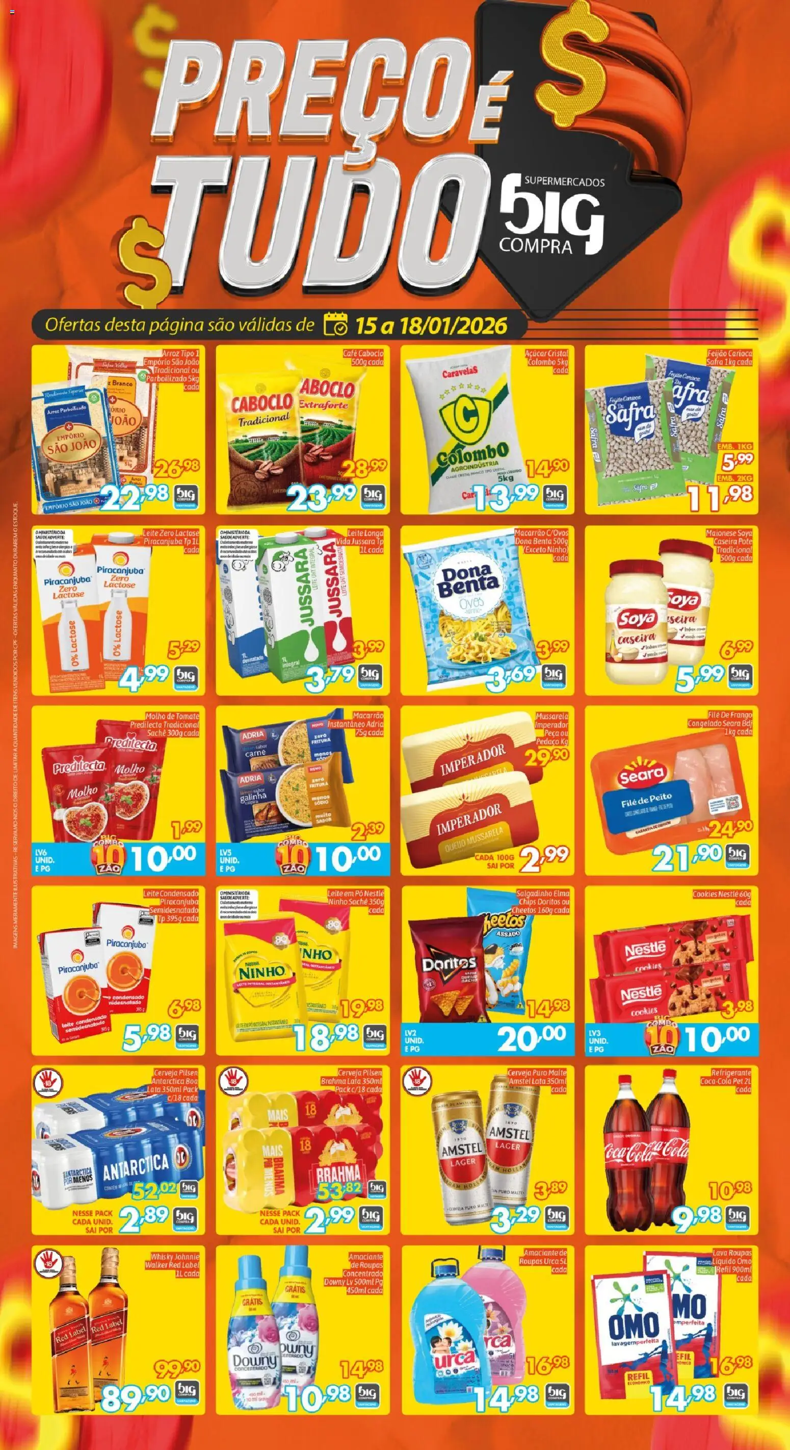 Pré-Visualização do folheto "Ofertas da semana" da loja Big Compra válido a partir de 15/01/2026