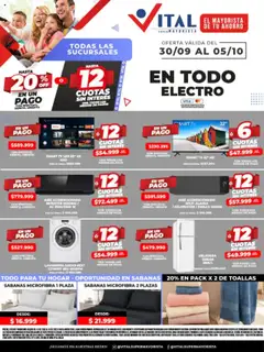 Vista previa del folleto de la tienda Vital válido desde el 30/09/2025 