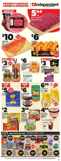 Preview of leaflet Weekly Flyer - NS from shop Independent Grocer is valid from Dec 04, 2025
