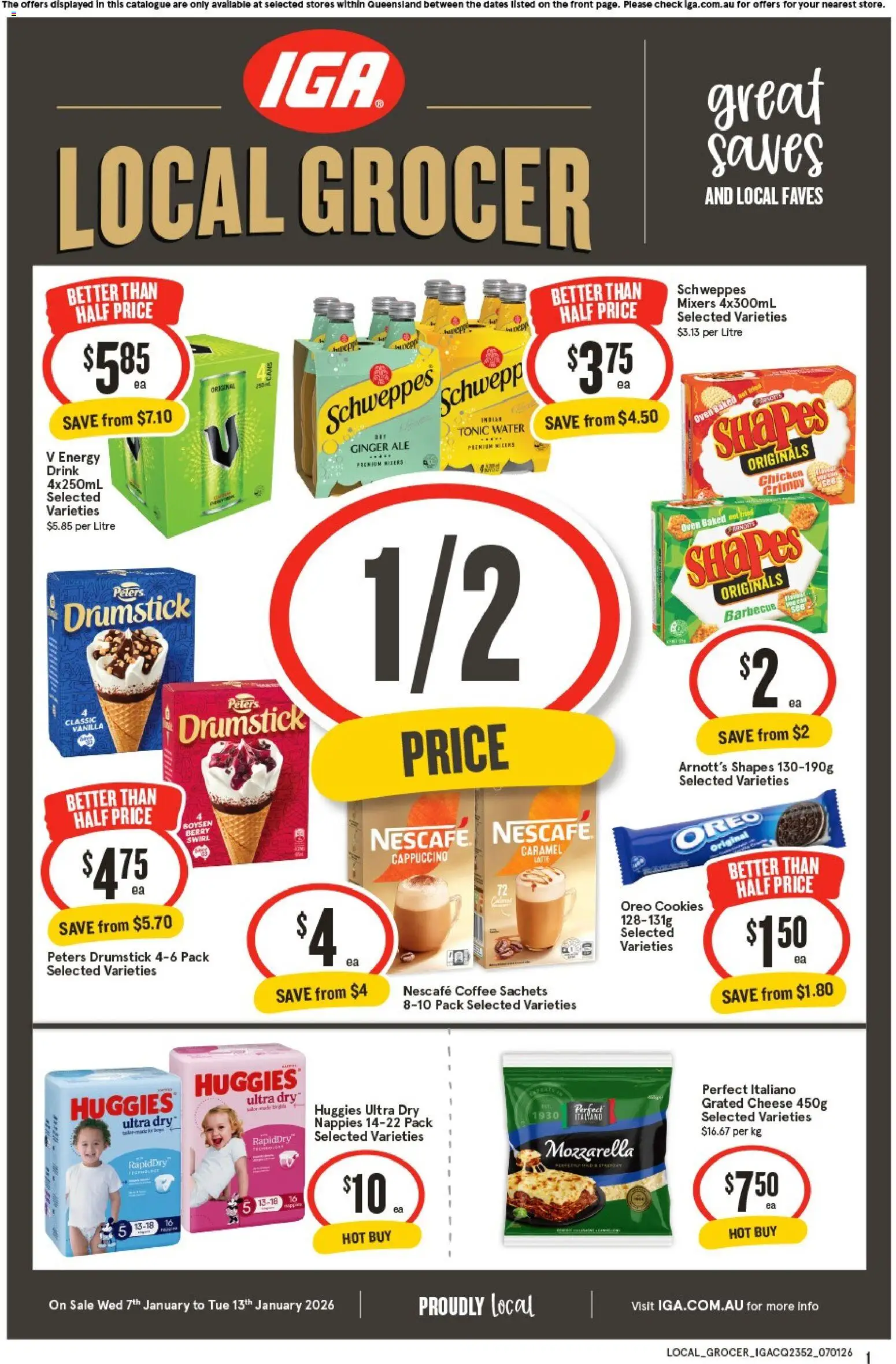 Preview of catalogue Local Grocer QLD from shop IGA valid 07/01/2026