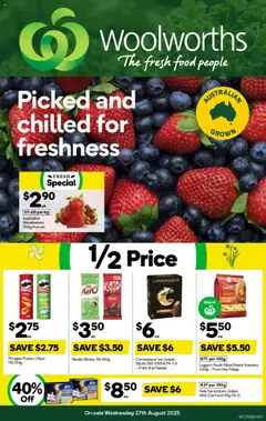 Preview of catalogue Weekly Specials Catalogue VIC from shop Woolworths valid 27/08/2025