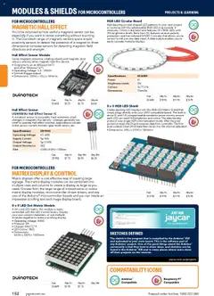 Preview of catalogue Engineering & Scientific Catalogue 2025/2026 from shop Jaycar valid 09/07/2025 | Page: 152