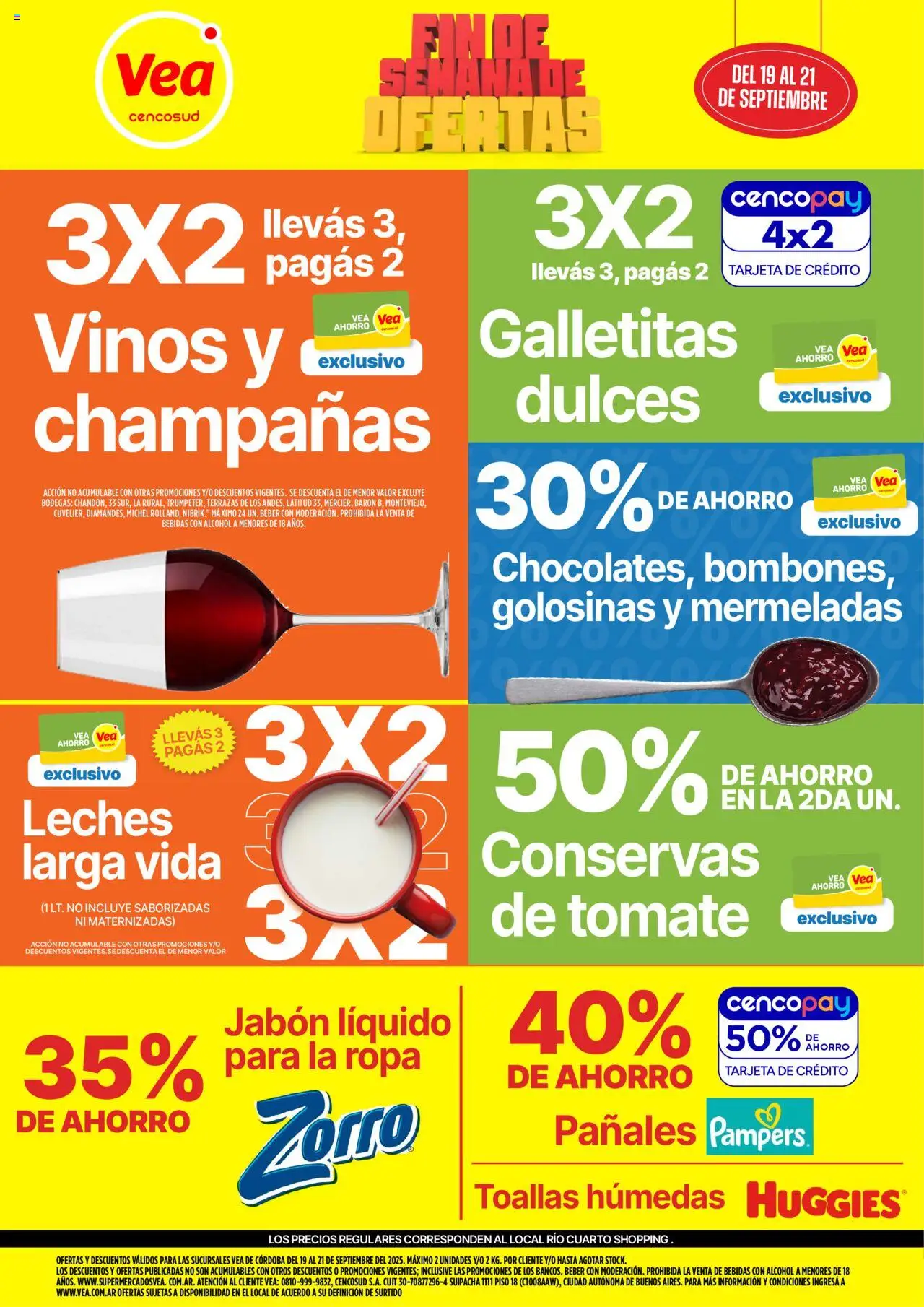 Vea Oferta fin de semana | Córdoba del 19/09/2025 >> Catálogo