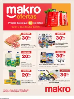  Vista previa del prospecto Catálogo del almacen Makro válida del 24/10/2025 al 30/10/2025