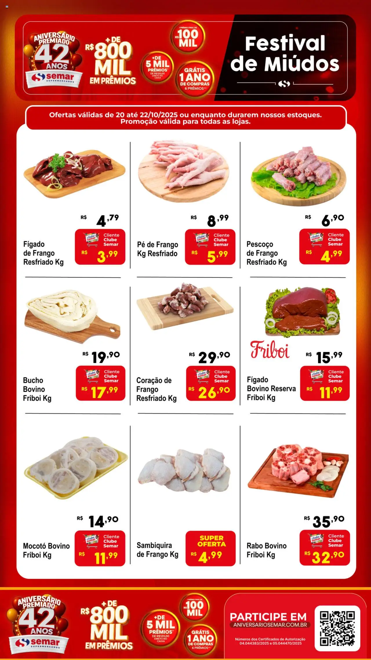 Semar Supermercado folheto "Ofertas Festival de Miúdos" válido a partir de 20/10/2025 - número de página 1