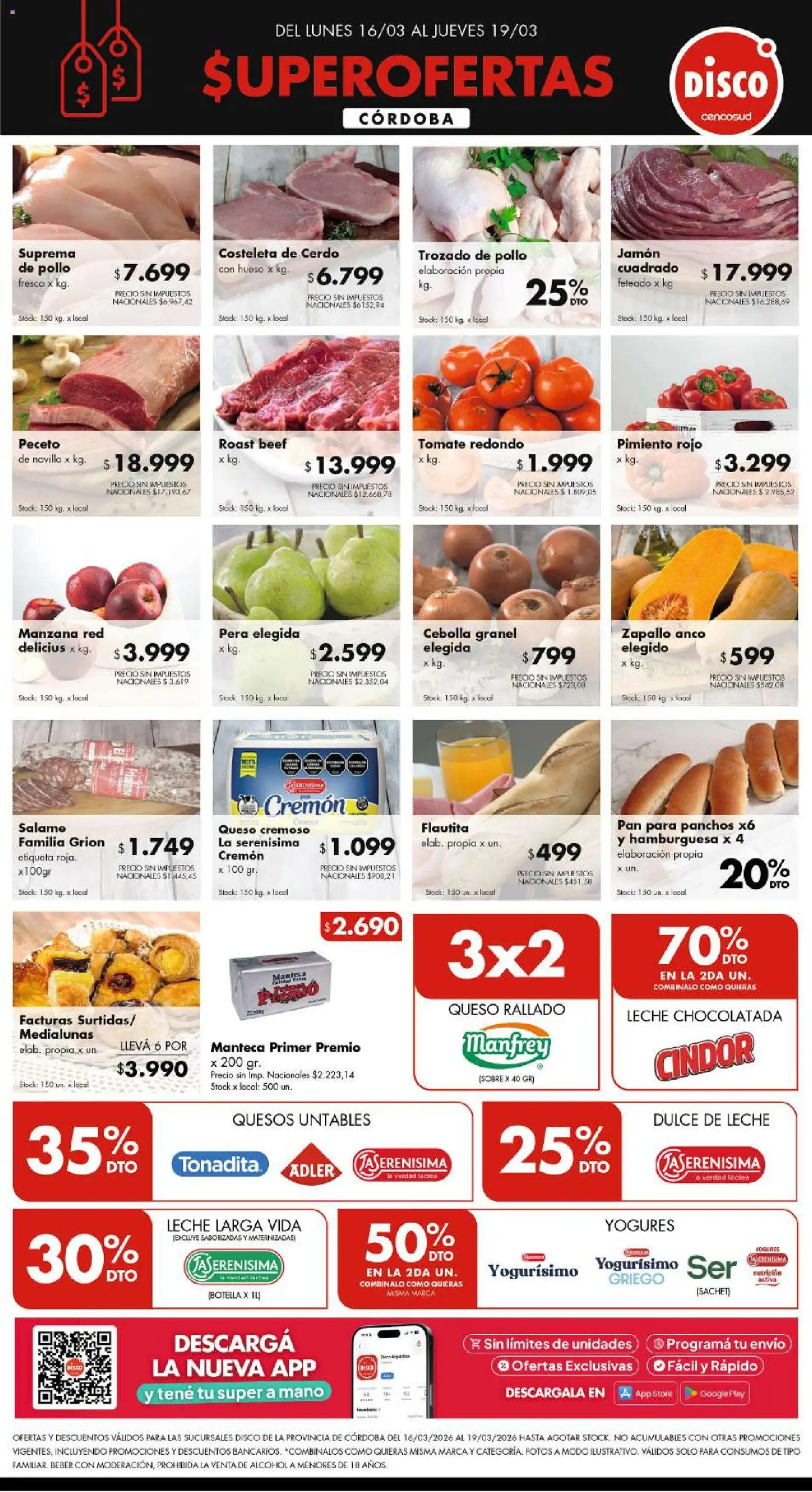 Vista previa del folleto de la tienda Disco válido desde el 15/03/2026 