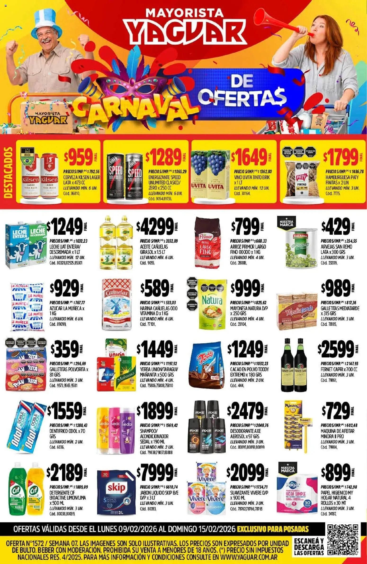 Vista previa del folleto de la tienda Yaguar válido desde el 09/02/2026 