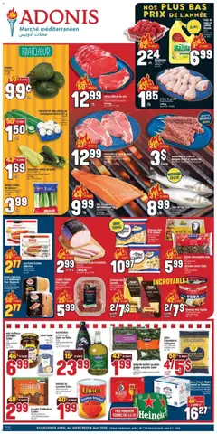 Un aperçu du dépliant Adonis circulaire du magasin Adonis est valide à partir 30 avr. 2026