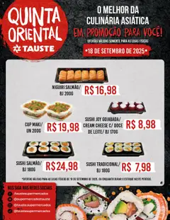 Pré-Visualização do folheto "Ofertas Especial Oriental" da loja Tauste válido a partir de 18/09/2025