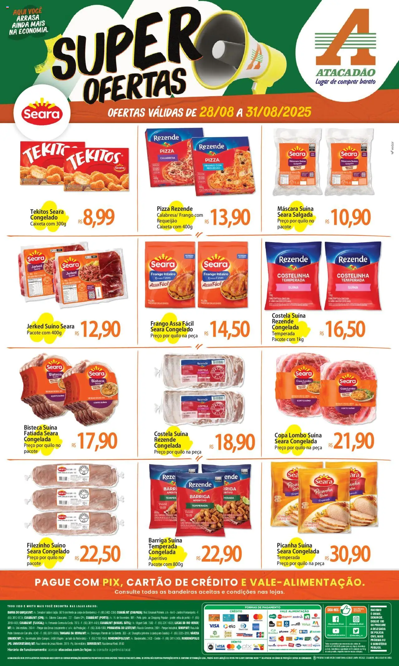 Atacadão folheto "Ofertas - MT" válido a partir de 28/08/2025 - número de página 1