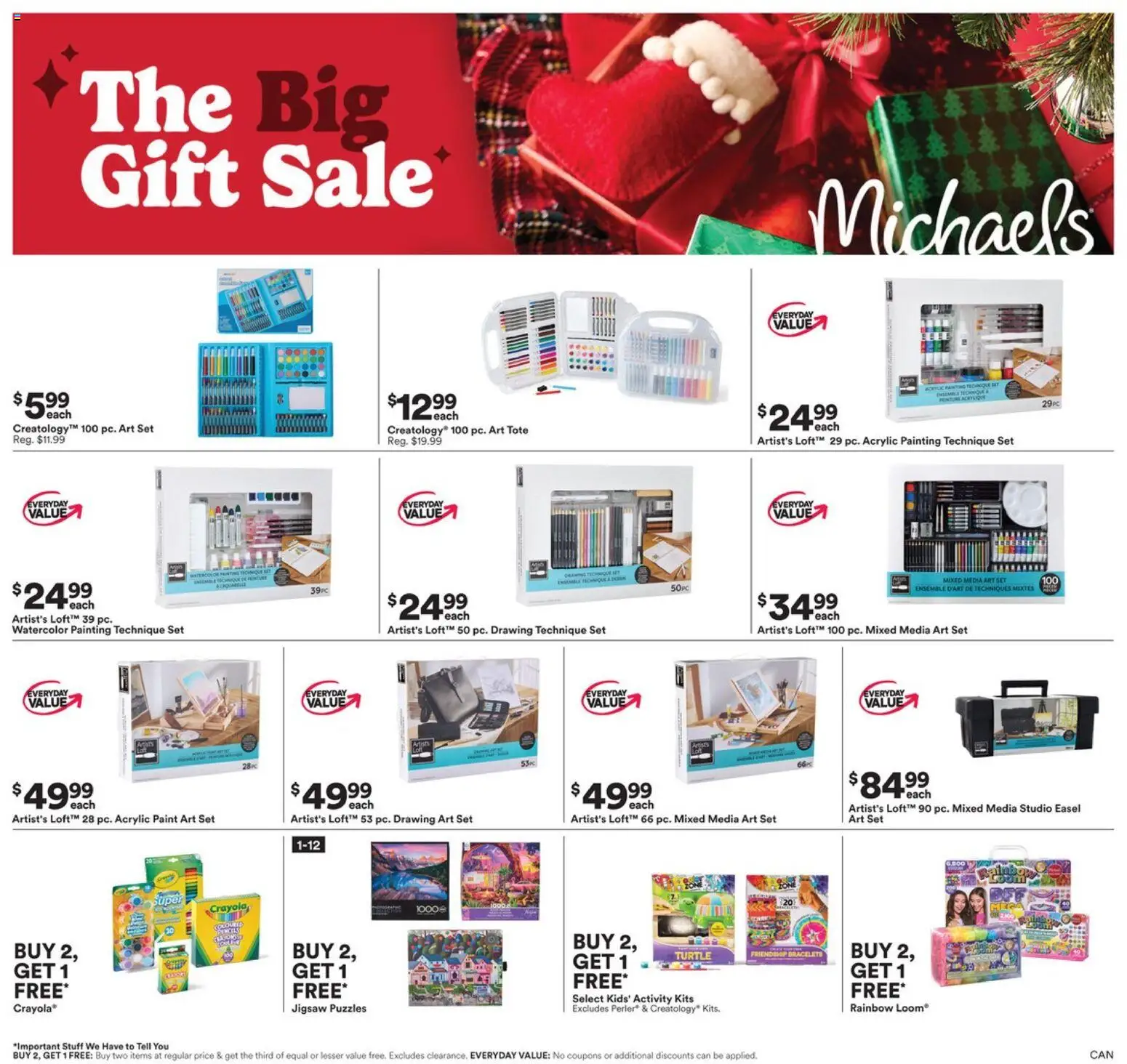 Preview of leaflet Weekly flyer / circulaire from shop Michaels is valid from Dec 19, 2025