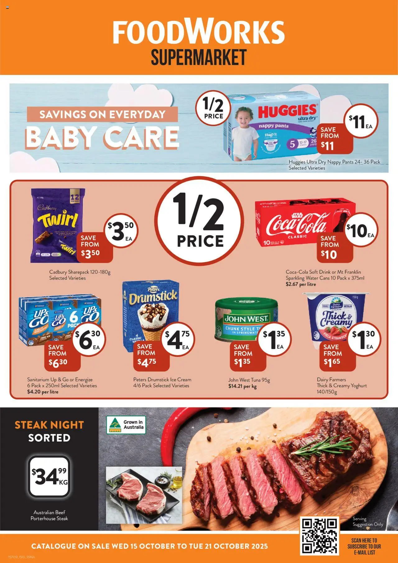 Foodworks catalogue valid from 15/10/2025 - page 1