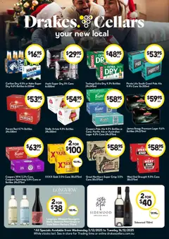 Preview of catalogue Cellars from shop Drakes valid 03/12/2025
