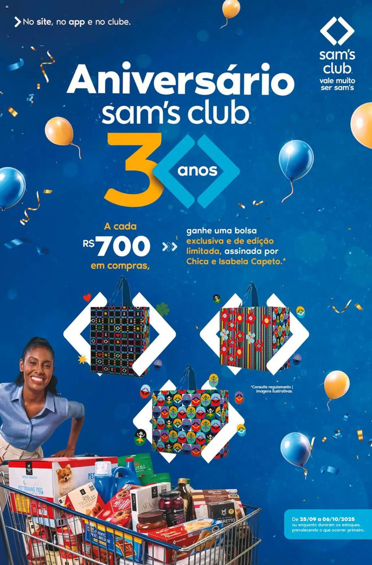 Sam's Club folheto "Ofertas Aniversário" válido a partir de 25/09/2025 - número de página 1