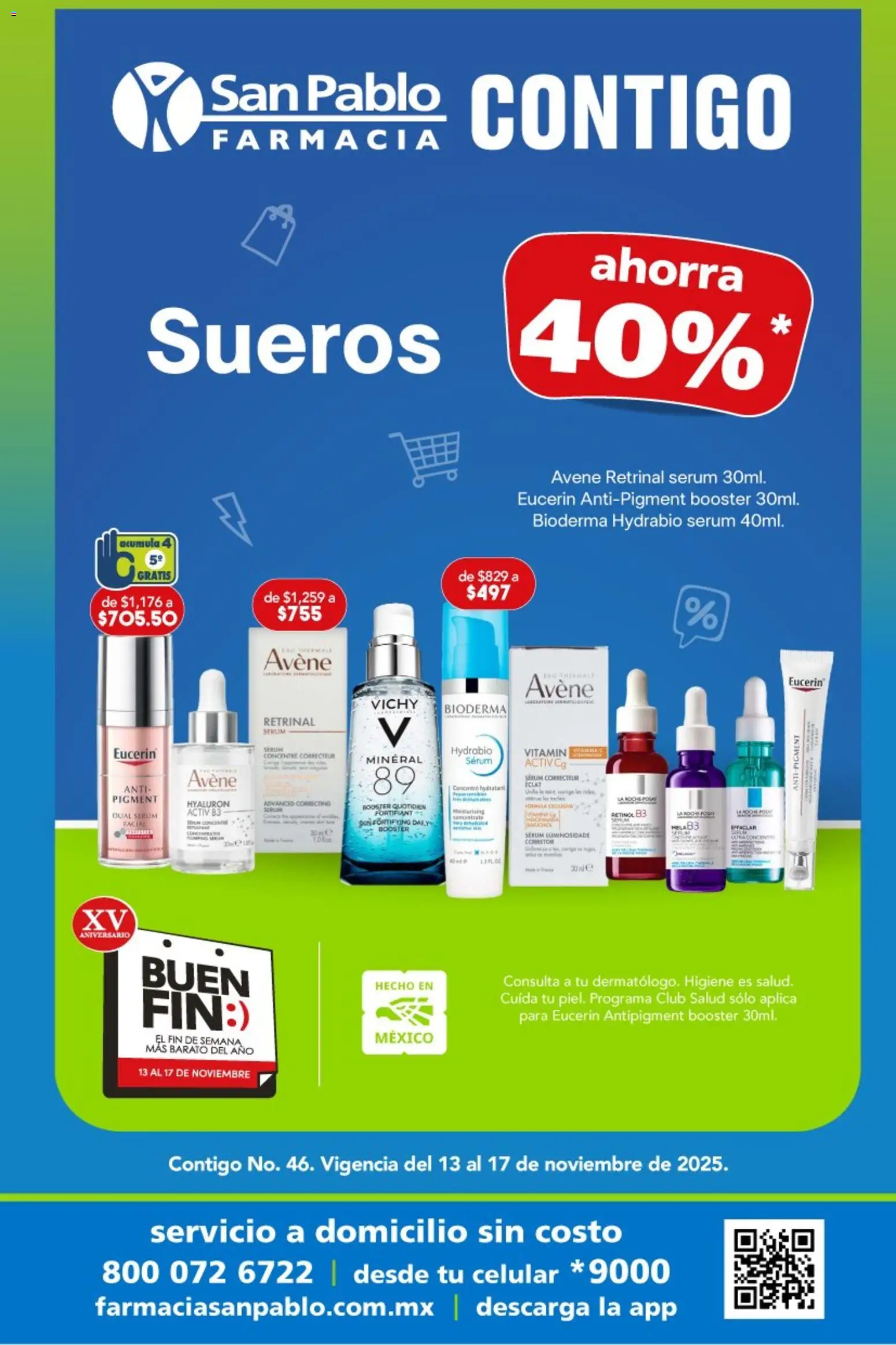 Vista previa las ofertas de la tienda Farmacia San Pablo - Buen Fin desde el 13/11/2025 - Serum