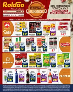 Pré-Visualização do folheto "Roldão ofertas Festival Churrasco" da loja Roldão válido a partir de 24/04/2026