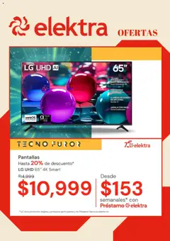 Vista previa las ofertas de la tienda Elektra - Catálogo desde el 22/09/2025 