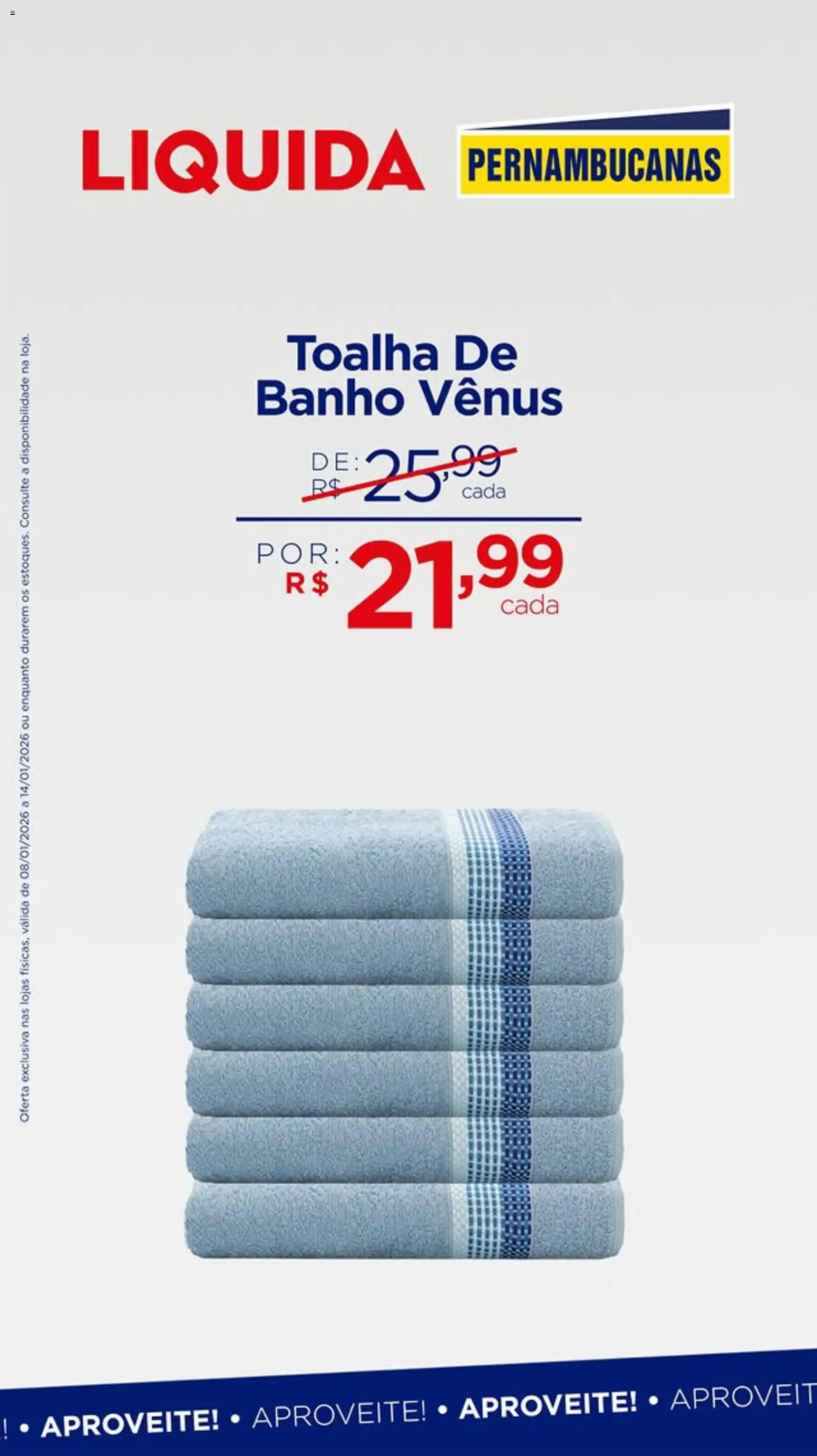 Pré-Visualização do folheto "Ofertas atuais" da loja Pernambucanas válido a partir de 08/01/2026