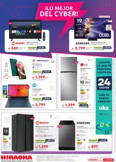 Vista previa de Lo mejor del cyber de la tienda Hiraoka válido desde 19/07/2025