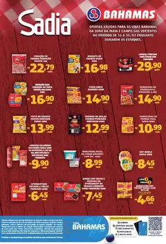 Pré-Visualização do folheto "Bahamas Supermercados ofertas Sadia " da loja Bahamas Supermercados válido a partir de 16/03/2026