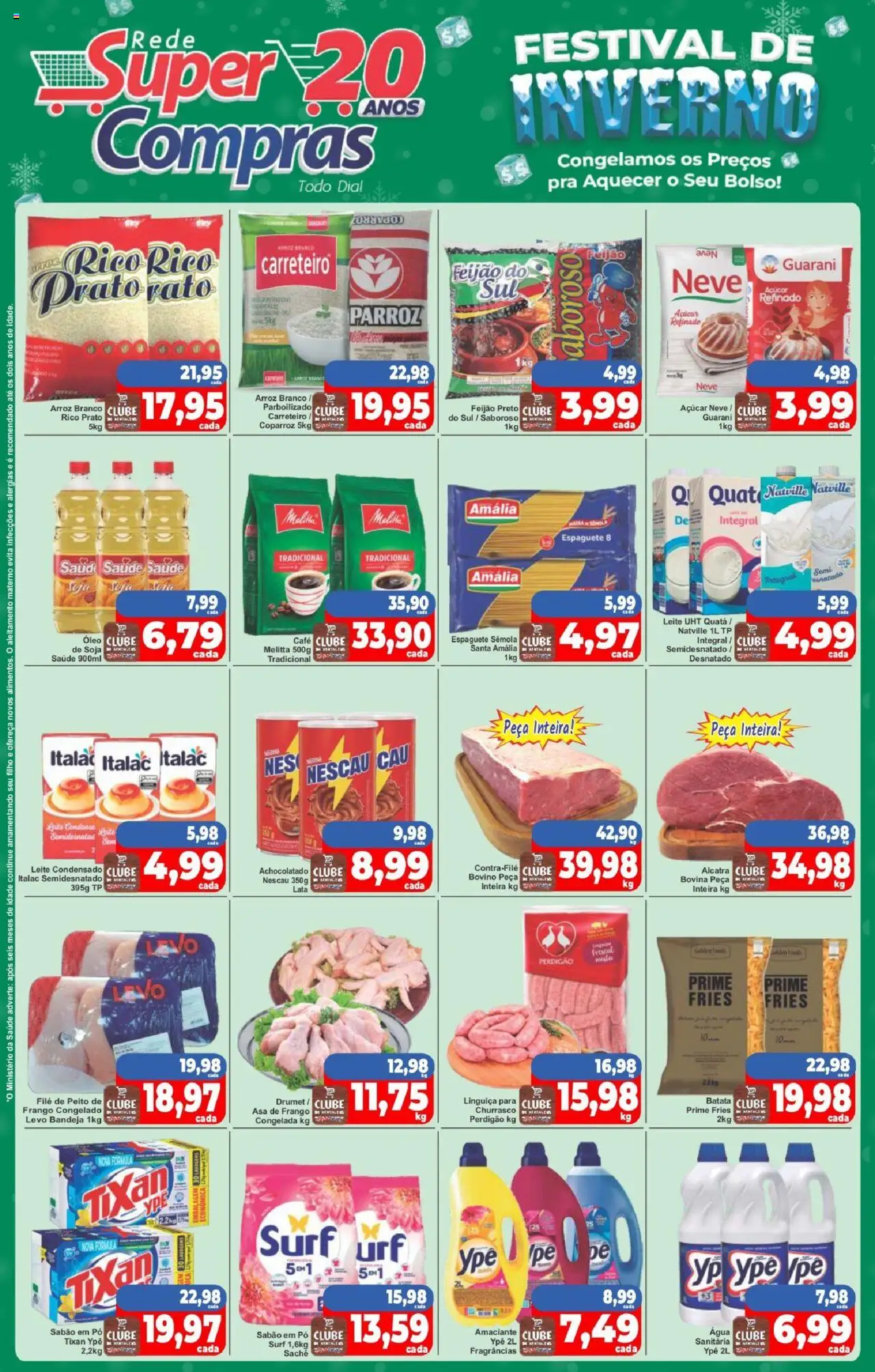 Rede Super Compras folheto "Ofertas da semana" válido a partir de 18/07/2025 - número de página 1