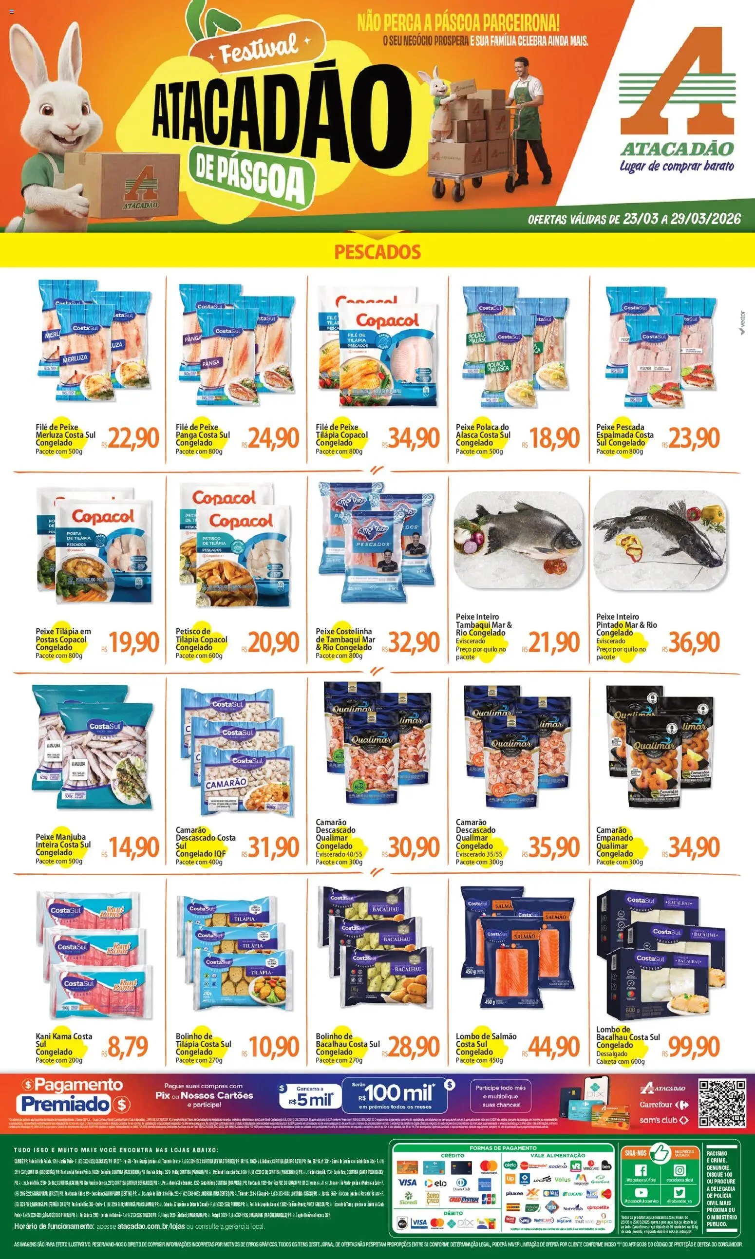 Pré-Visualização do folheto "Atacadão ofertas - PR" da loja Atacadão válido a partir de 23/03/2026