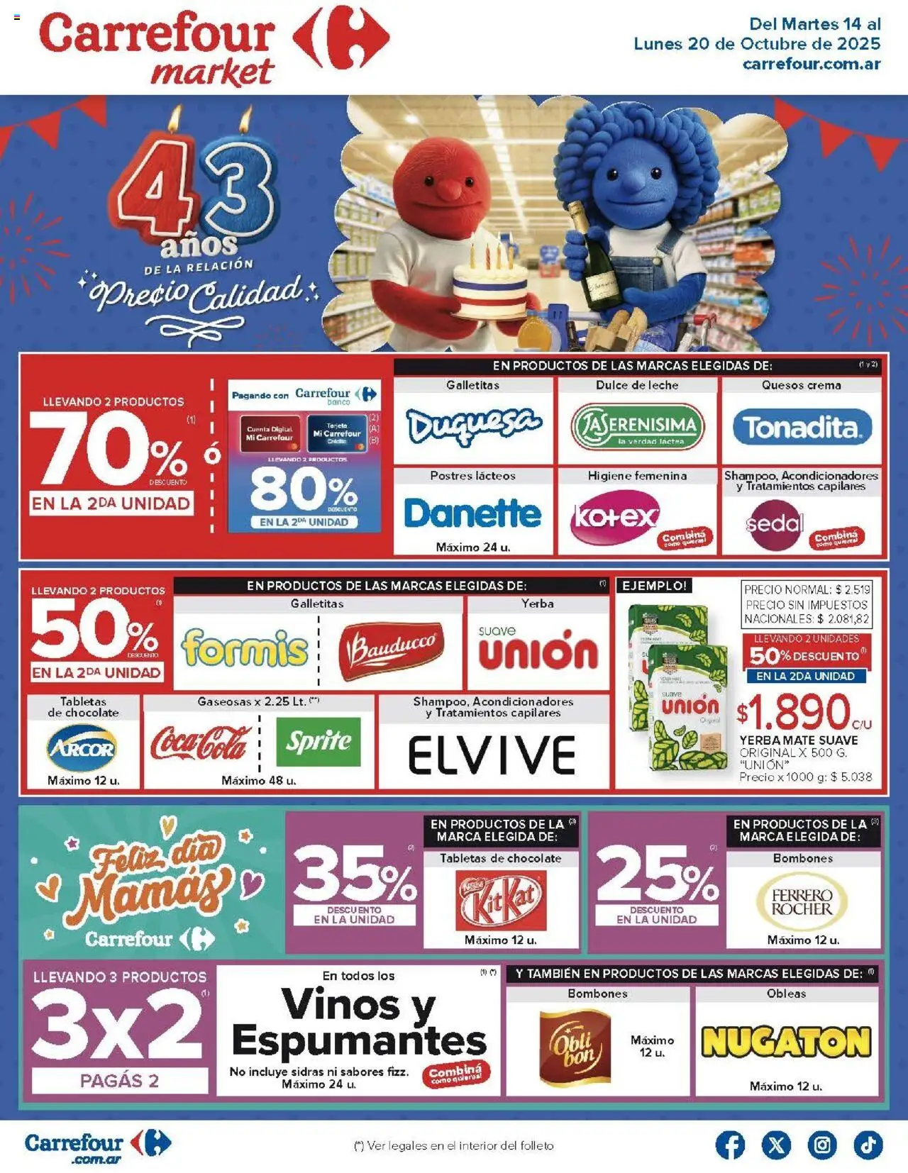Carrefour Market Catálogo del 14/10/2025 Online