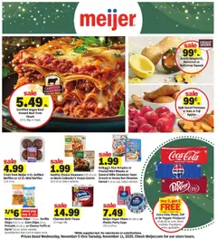 Ad Preview of Meijer Weekly Ad from 11/05/2025
