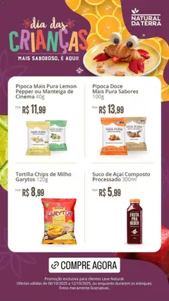 Pré-Visualização do folheto "Ofertas da semana" da loja Natural da Terra válido a partir de 06/10/2025