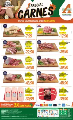 Pré-Visualização do folheto "Ofertas - DF" da loja Atacadão válido a partir de 10/01/2026