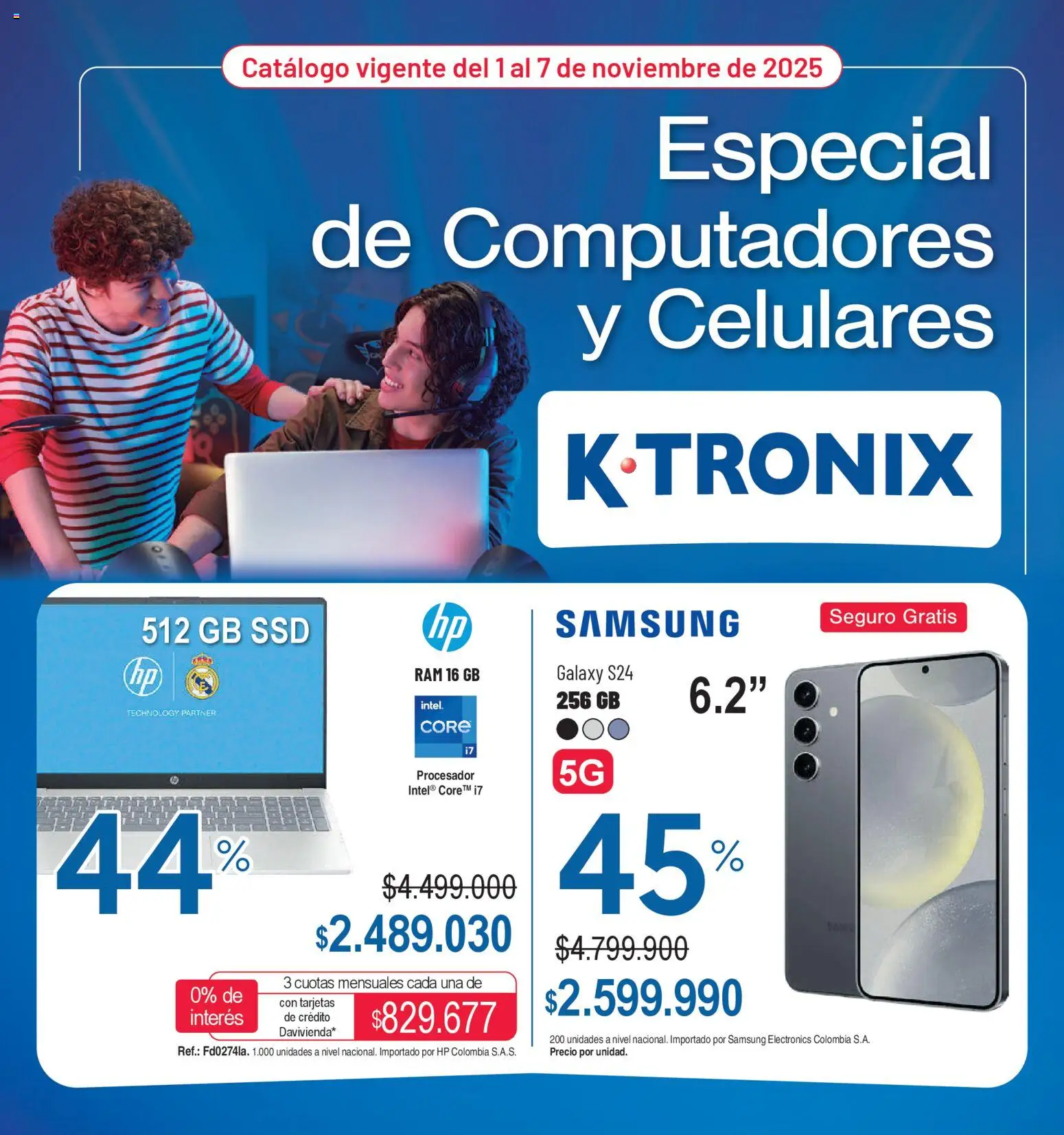  Vista previa del prospecto Catálogo Ktronix del almacen Ktronix válida del 01/11/2025 al 07/11/2025