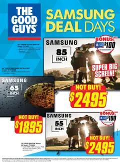 Preview of catalogue Samsung Deal Days from shop The Good Guys valid 29/10/2025