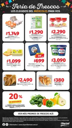 Vista previa del folleto de la tienda Hipermercado Libertad válido desde el 27/08/2025 