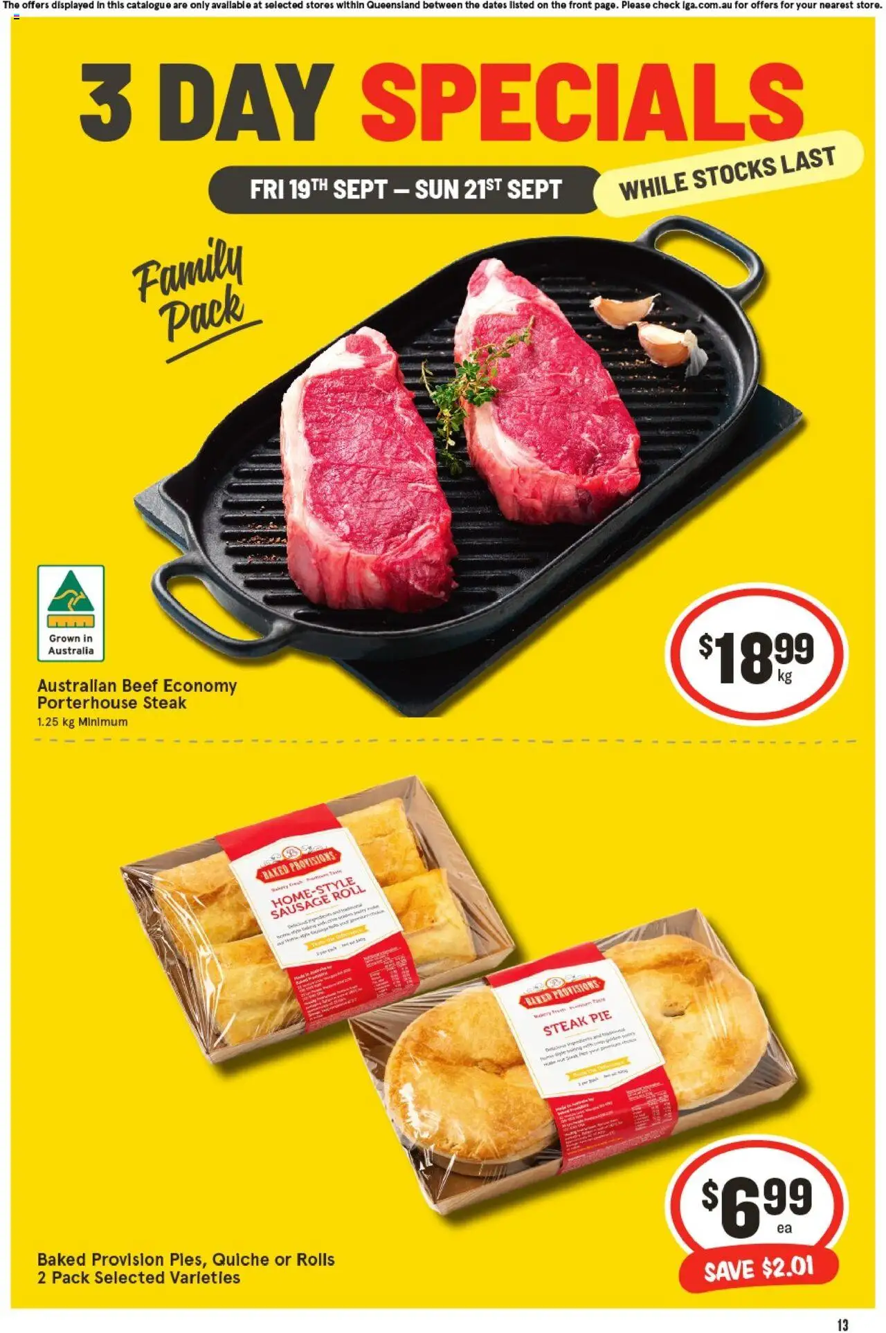 IGA catalogue valid from 19/09/2025 - page 1