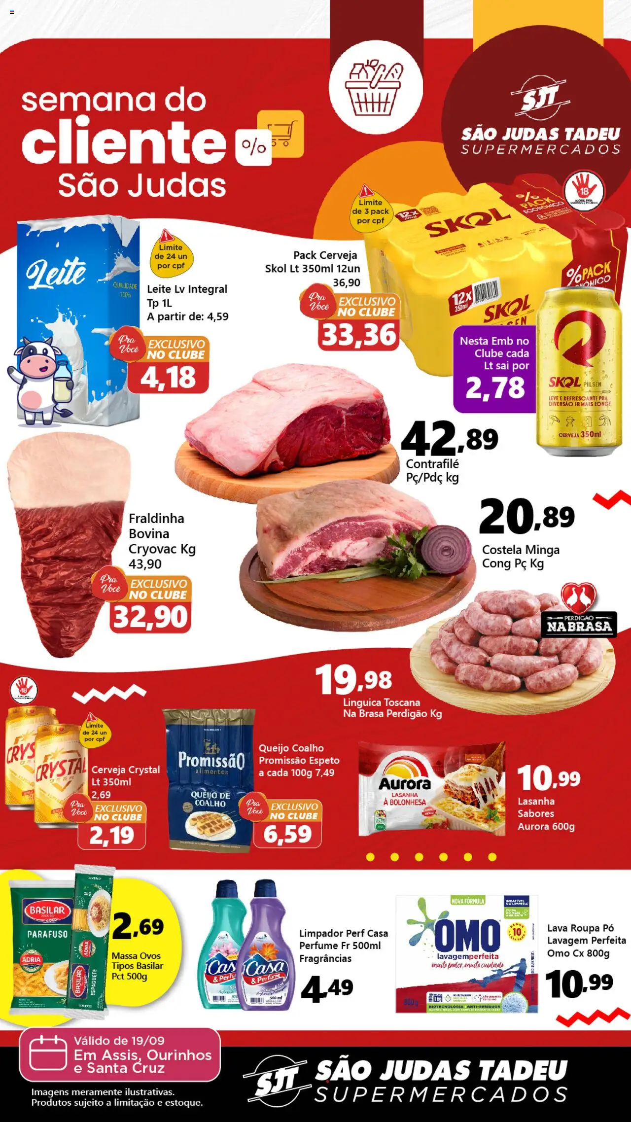 São Judas Tadeu folheto "Ofertas da semana" válido a partir de 19/09/2025 - número de página 1
