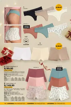 Vista previa de Campaña 17 de la tienda Leonisa válido desde 13/11/2025 | Página : 140