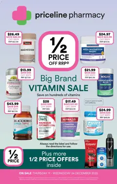Preview of catalogue Catalogue from shop Priceline Pharmacy valid 10/12/2025 | Page: 48