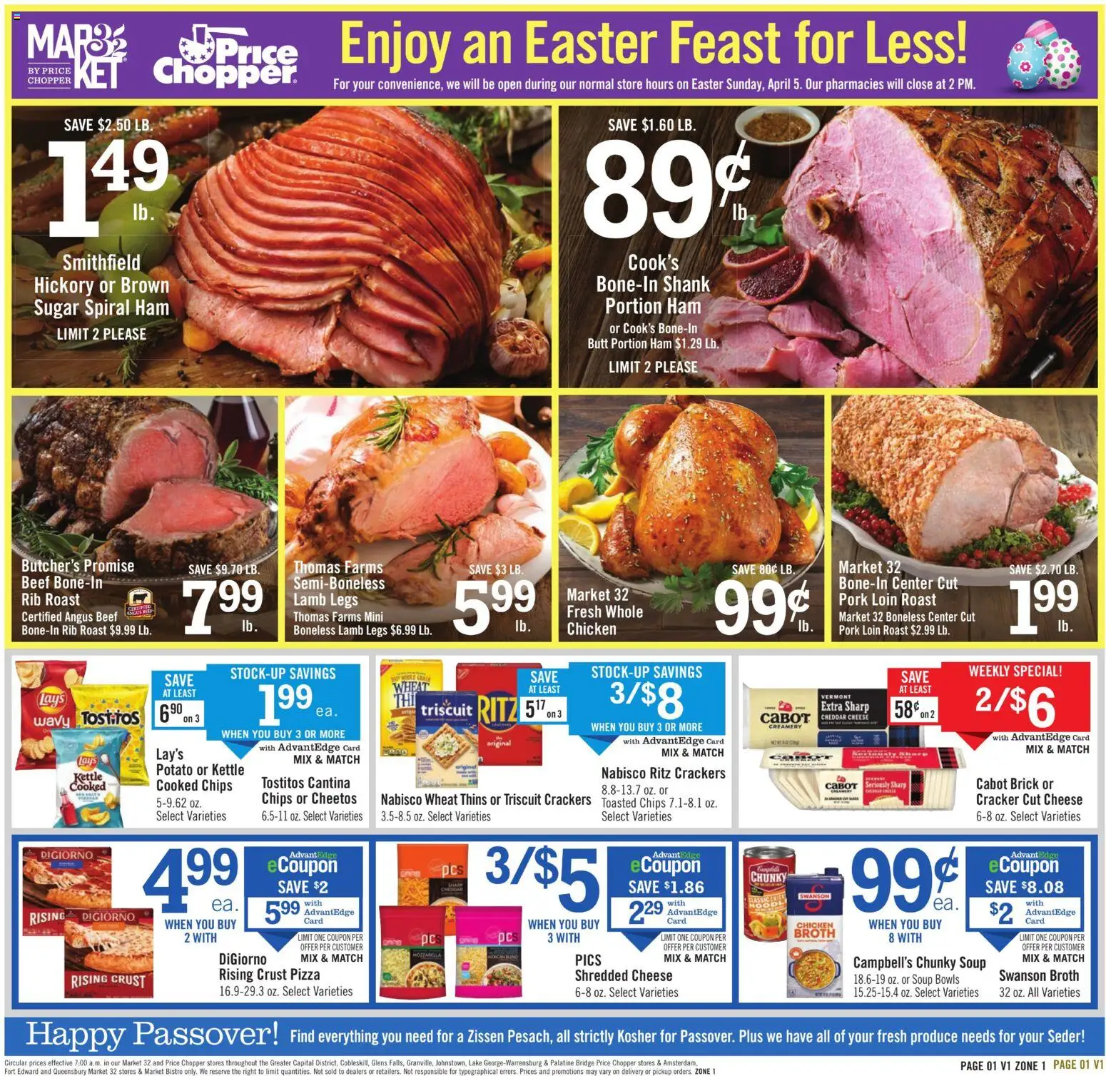 Ad Preview of Price Chopper Weekly Flyer from 03/29/2026