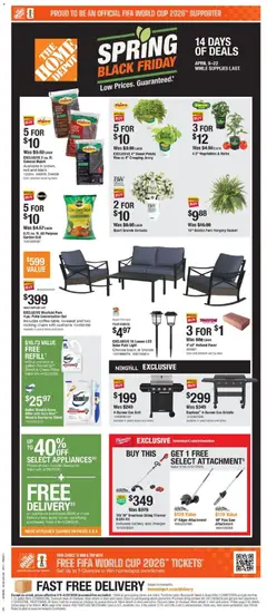 Ad Preview of Home Depot Home Depot Local Ad - TX from 04/09/2026