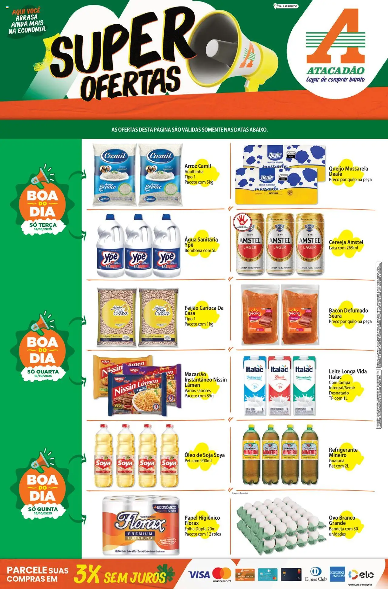 Atacadão folheto "Ofertas - GO" válido a partir de 14/10/2025 - número de página 1