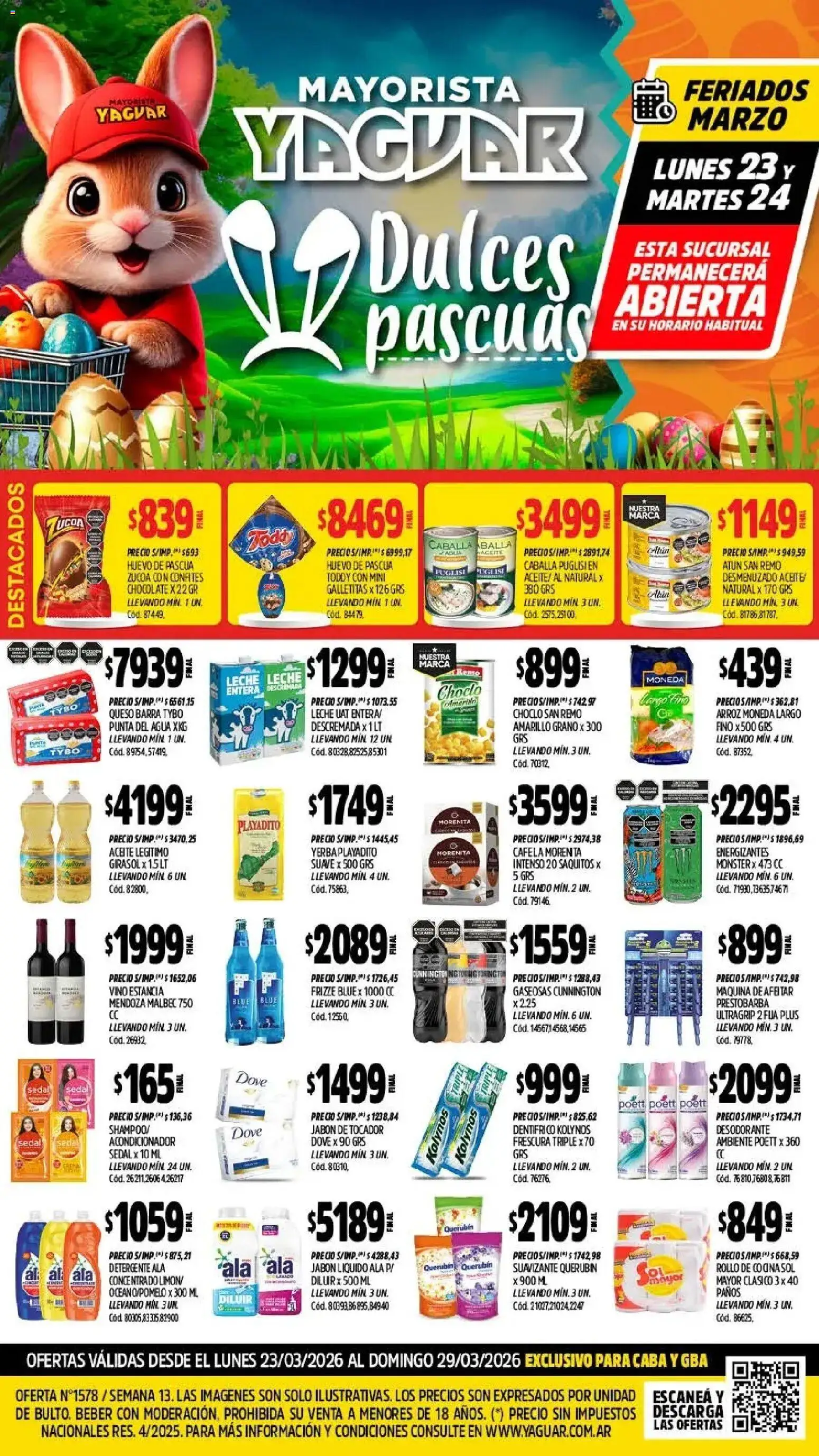 Vista previa del folleto de la tienda Yaguar válido desde el 23/03/2026 