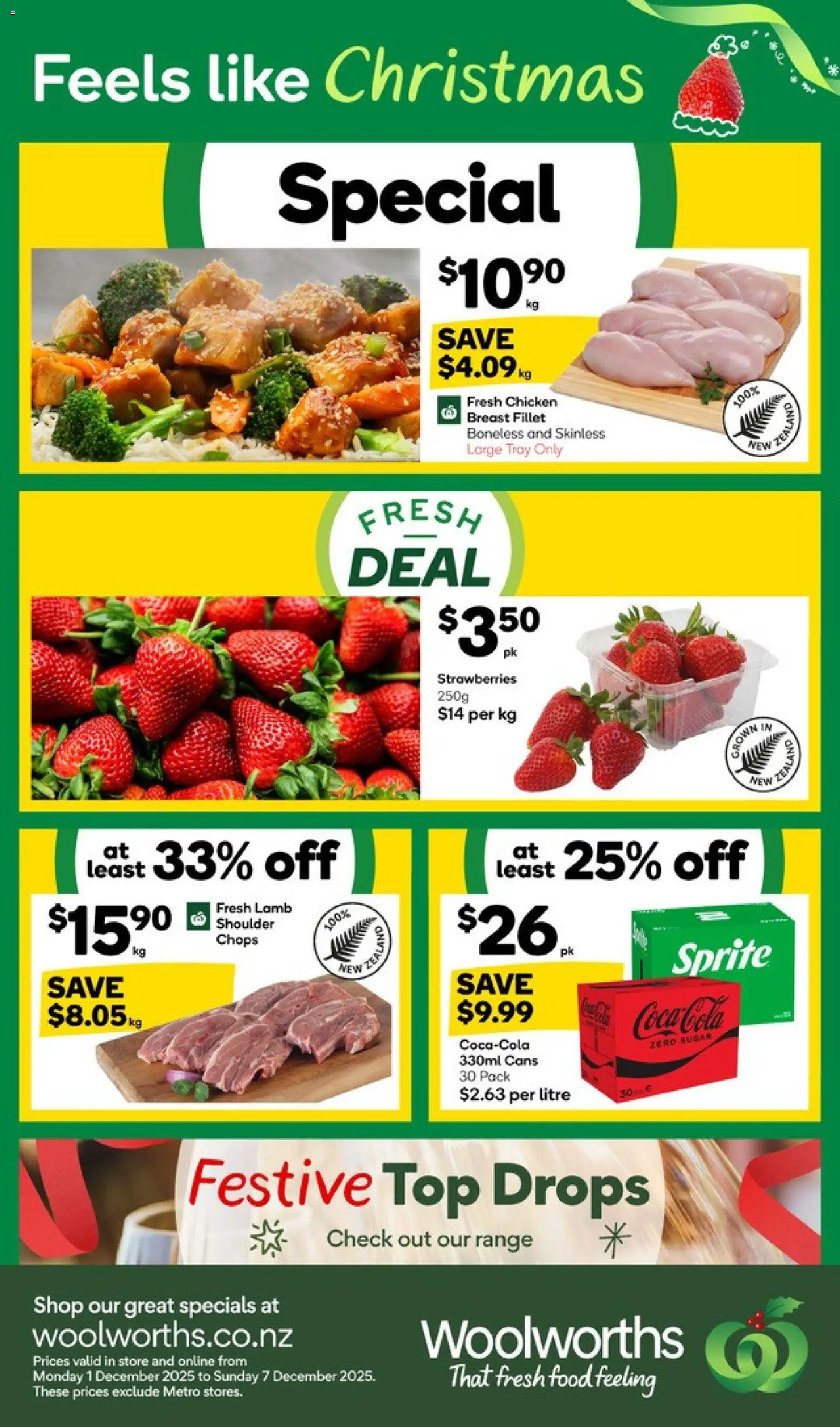 Preview of catalogue Catalogue from shop Woolworths valid 1 Dec 2025