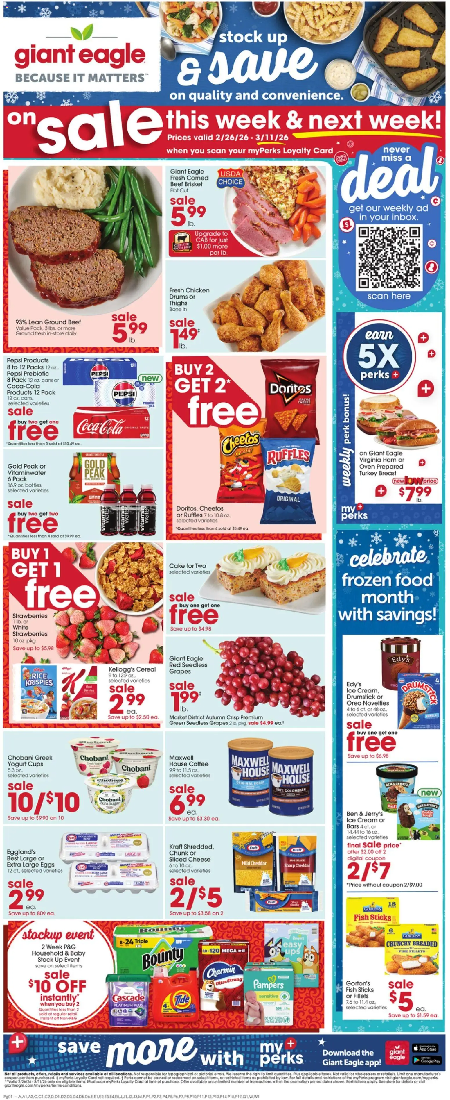Ad Preview of Giant Eagle Weekly Ad from 02/26/2026