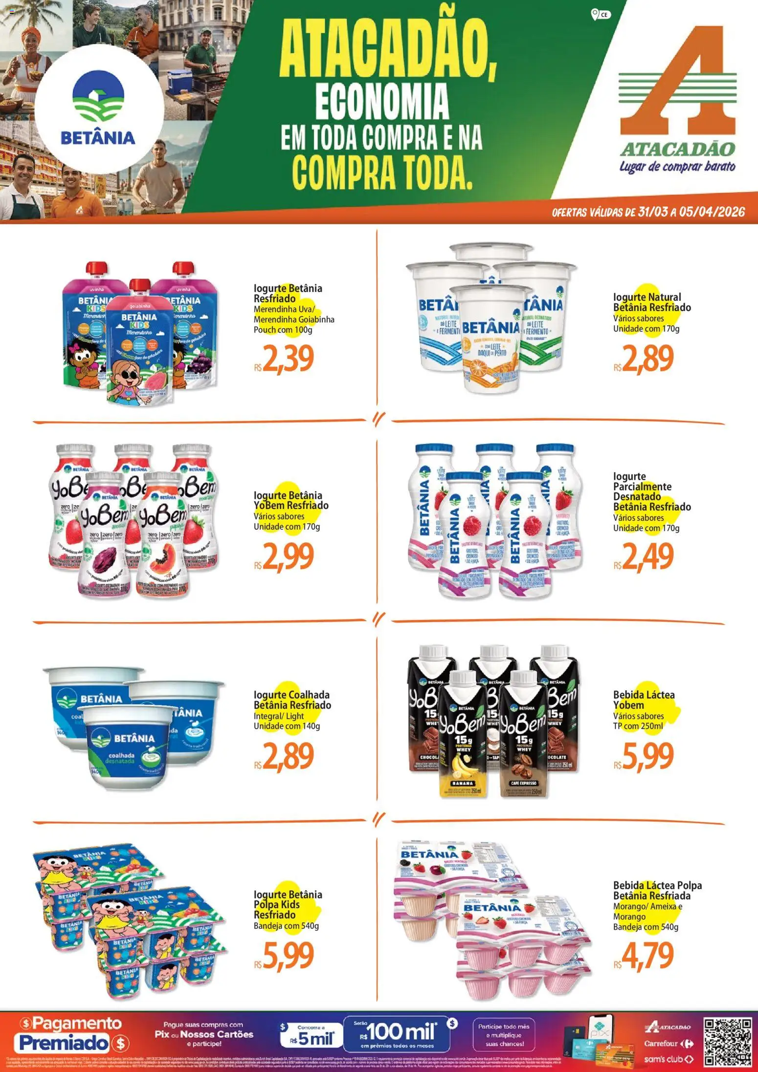 Pré-Visualização do folheto "Atacadão ofertas - CE" da loja Atacadão válido a partir de 31/03/2026