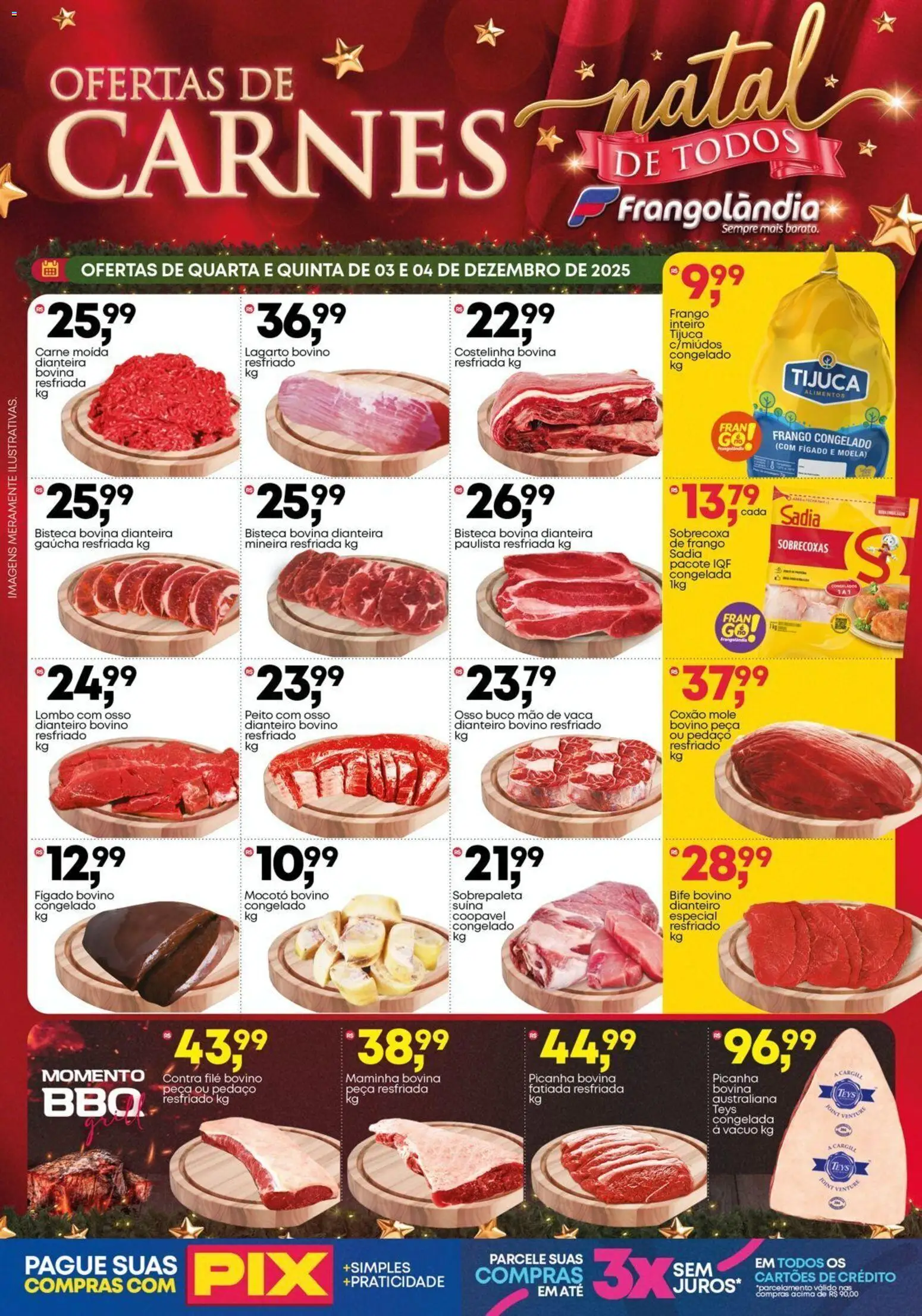Pré-Visualização do folheto "Ofertas da semana" da loja Frangolândia válido a partir de 03/12/2025