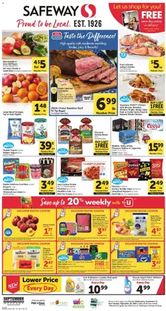 Ad Preview of Safeway Weekly Ad from 09/24/2025